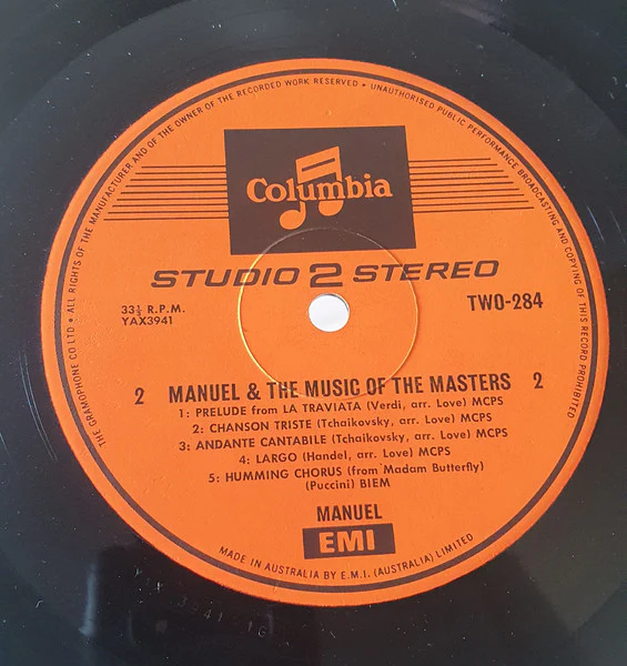 Manuel And His Music Of The Mountains – Manuel And The Music Of The Masters (E/E) – LP, AU - Image 4