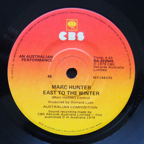 Marc Hunter – Island Nights (VG+/Generic) – 7", AU 1979 - Image 2