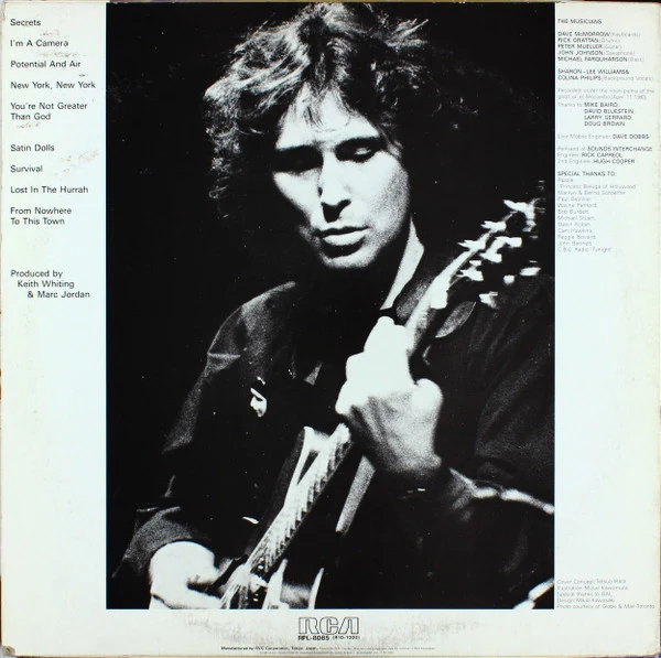 Marc Jordan – Live (NM/VG+) – LP, JP 1981, With OBI - Image 3