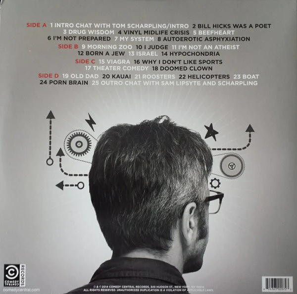 Marc Maron – Thinky Pain (M/NM) – 2xLP, US 2014 - Image 2