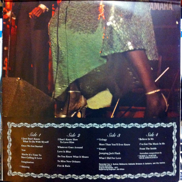 Marcia Hines – Live Across Australia (VG/VG) – 2xLP, AU 1978 - Image 4