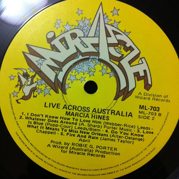 Marcia Hines – Live Across Australia (VG/VG) – 2xLP, AU 1978 - Image 7