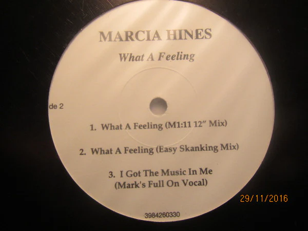 Marcia Hines – What A Feeling (VG+/Generic) – 12", AU 1998 - Image 3