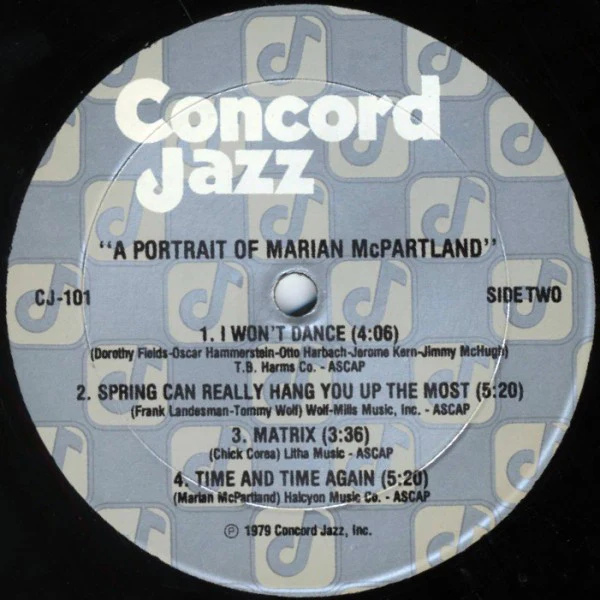 Marian McPartland – Portrait Of Marian McPartland (VG+/VG+) – LP, US 1979 - Image 4