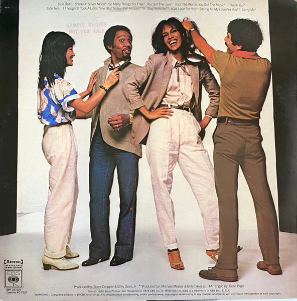 Marilyn McCoo & Billy Davis Jr. – Marilyn & Billy (VG+/VG+) – LP, AU 1978 - Image 2