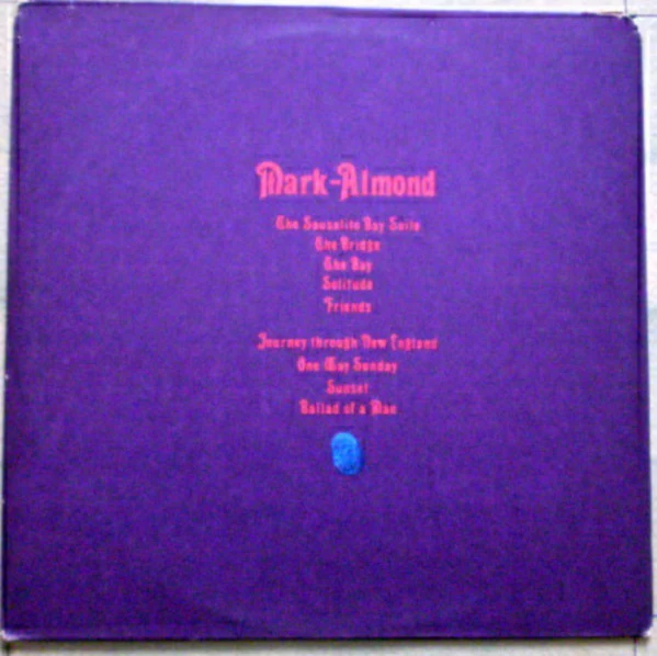 Mark-Almond – Mark-Almond II (VG+/VG) – LP, US 1971 - Image 2