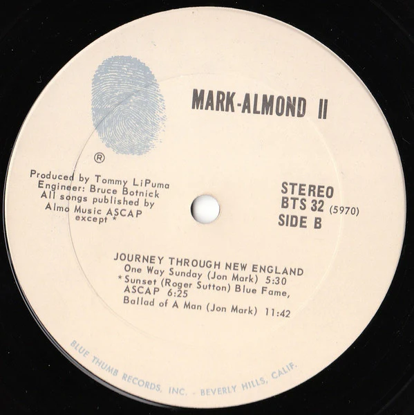 Mark-Almond – Mark-Almond II (VG+/VG) – LP, US 1971 - Image 4