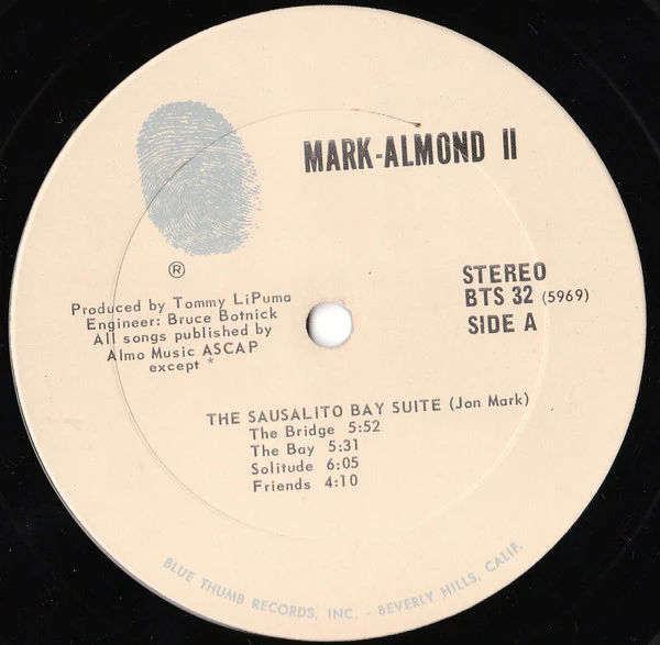 Mark-Almond – Mark-Almond II (VG+/VG) – LP, US 1971 - Image 5