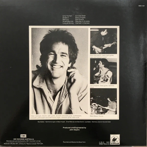 Mark Gillespie – Only Human (E/VG+) – LP, AU 1980 - Image 2
