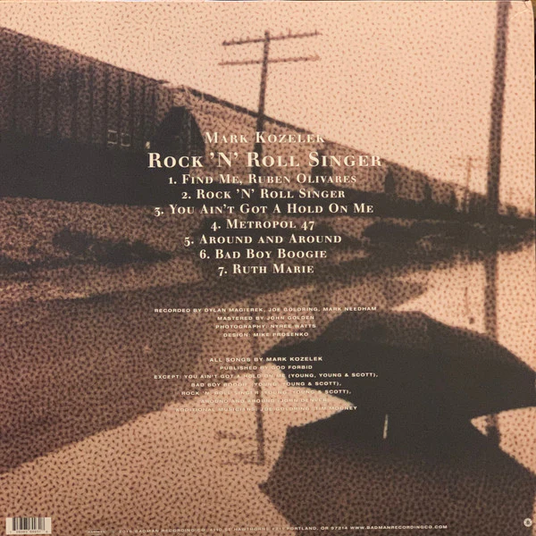 Mark Kozelek – Rock 'N' Roll Singer (VG/VG+) – LP, US 2015 - Image 2