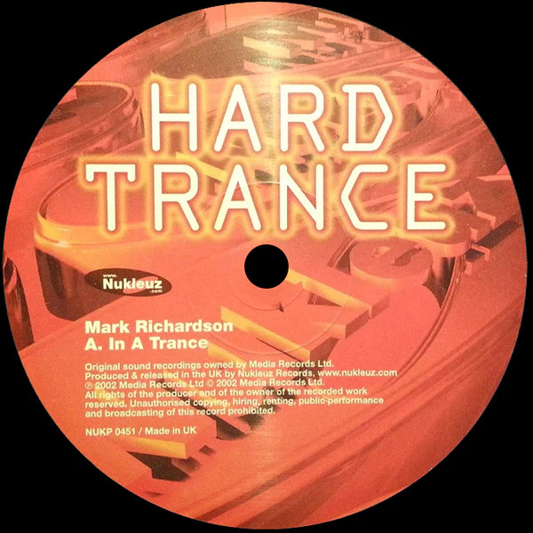 Mark Richardson, James Lawson – Hard Trance EP Volume 1 Limited Edition Sampler (VG/VG) – 12", UK 2002 - Image 3