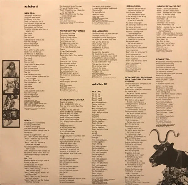 Martini Ranch – Holy Cow (VG+/VG) – LP, AU 1988 - Image 3