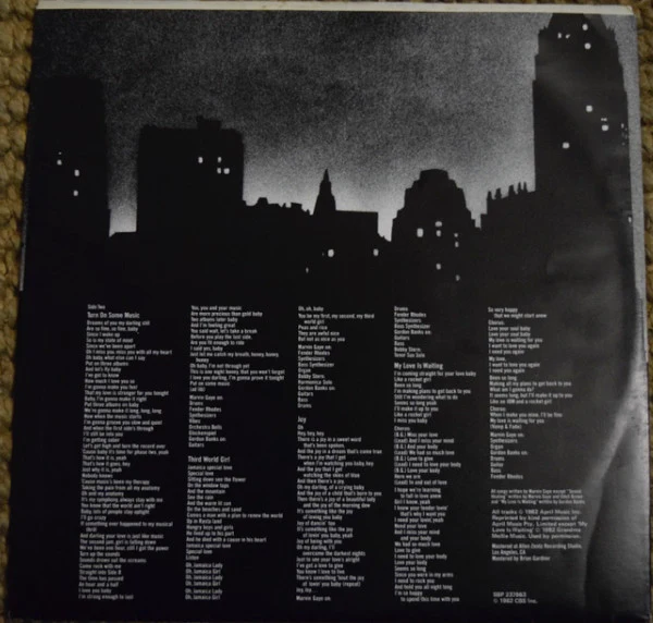 Marvin Gaye – Midnight Love (VG/VG+) – LP, AU 1982 - Image 4