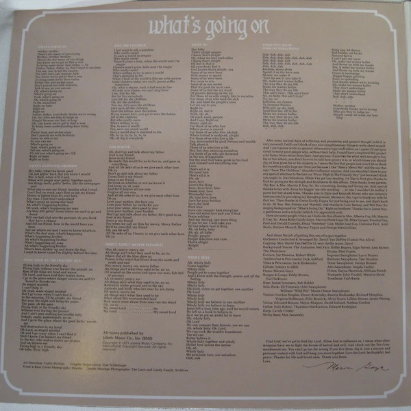 Marvin Gaye – What's Going On (E/E) – LP, US 2012 - Image 2