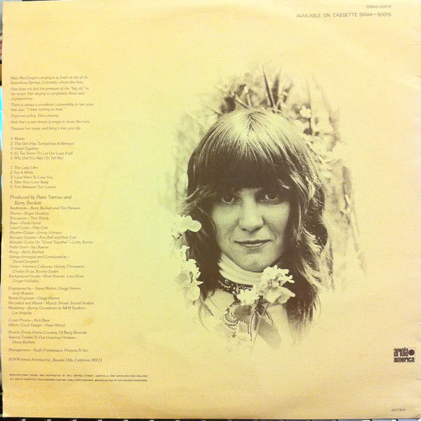 Mary MacGregor – Torn Between Two Lovers (VG+/VG+) – LP, AU 1976 - Image 2