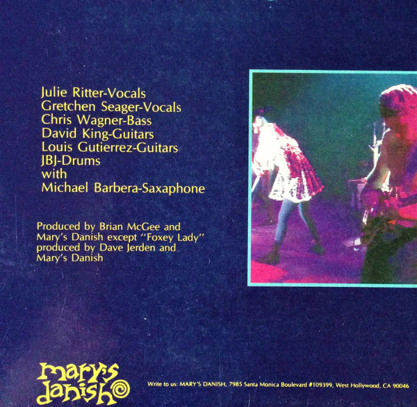 Mary's Danish – Experience (Live + Foxey Lady) (NM/VG+) – LP, AU 1990 - Image 3