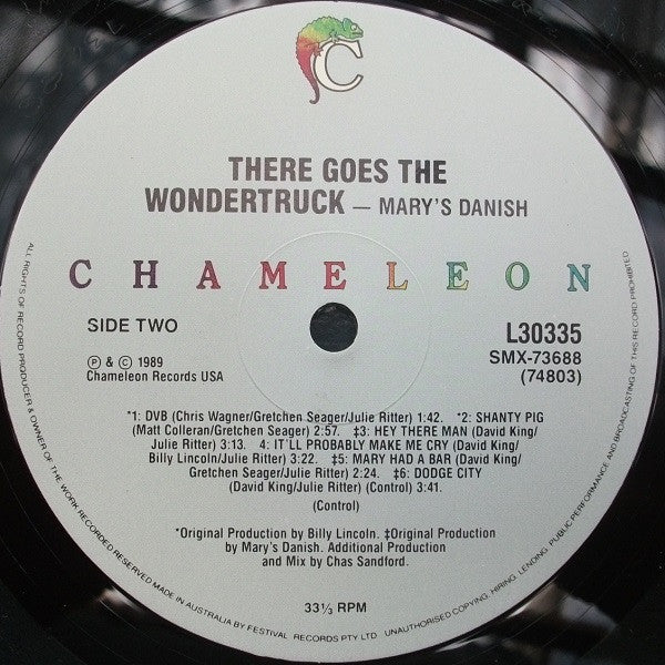 Mary's Danish – There Goes The Wondertruck... (NM/VG+) – LP, AU 1989 - Image 4
