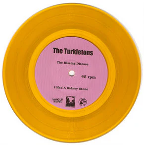 Masked Intruder, The Turkletons – Masked Intruder / The Turkletons (VG+/VG+) – 7", US 2013 - Image 2