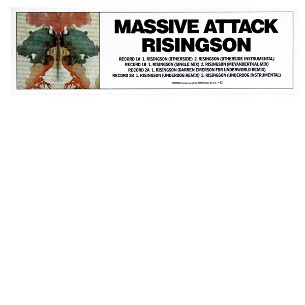 Massive Attack – Risingson (VG+/Generic) – 2x12", UK 1997