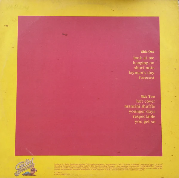 Matt Finish – Short Note (VG+/VG+) – LP, AU 1981 - Image 2