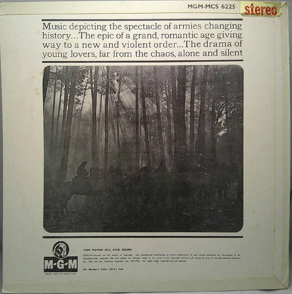 Maurice Jarre – Doctor Zhivago Original Soundtrack Album (VG+/VG+) – LP, NZ 1965 - Image 2