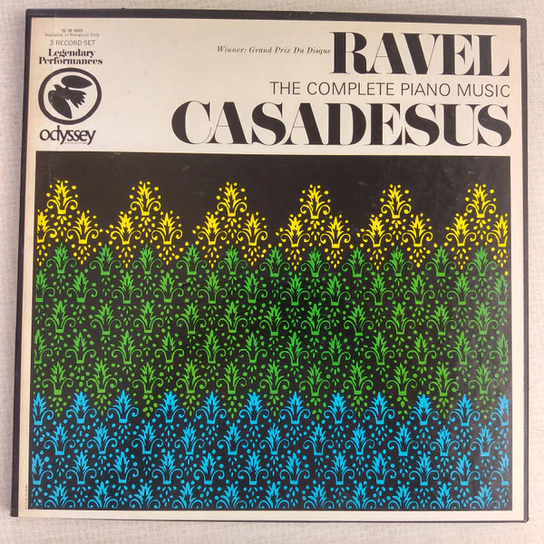 Maurice Ravel, Robert Casadesus – The Complete Piano Music (E/VG+) – LP, US 1970