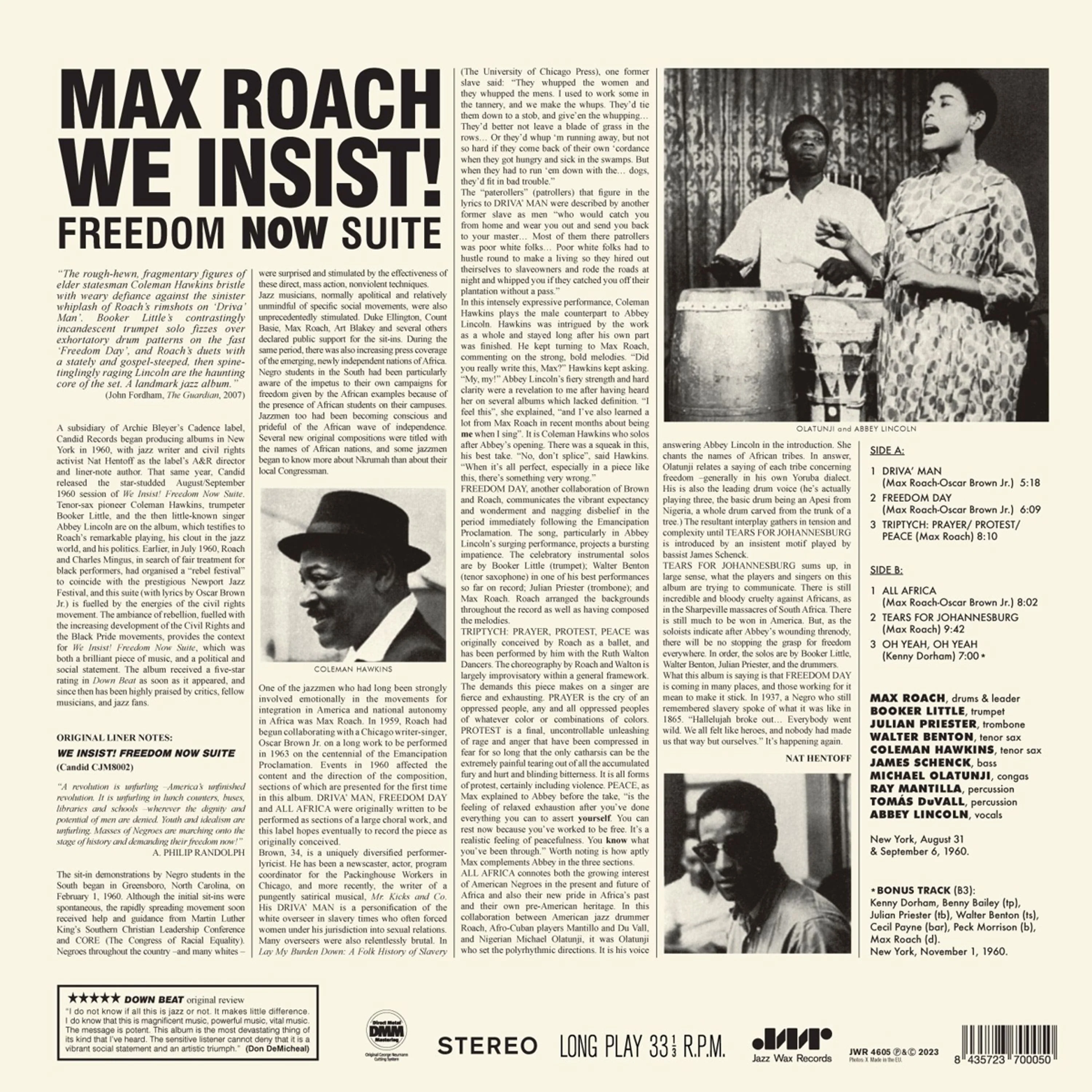 Max Roach – We Insist! Max Roach's Freedom Now Suite - Image 2