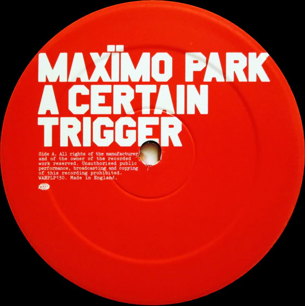 Maxïmo Park – A Certain Trigger (VG/E) – LP, UK 2005 - Image 3