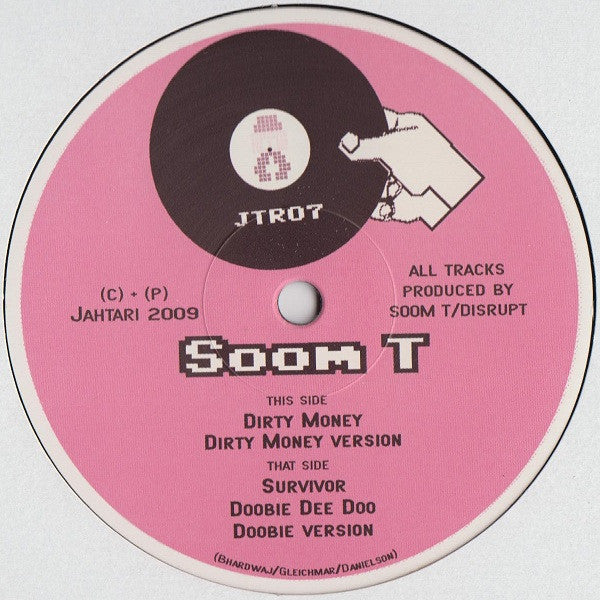 MC Soom-T – Dirty Money EP (VG+/Generic) – 12", DE 2009