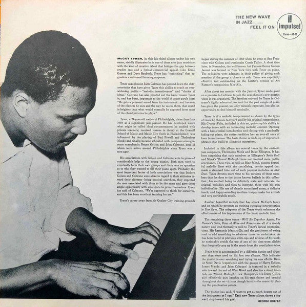 McCoy Tyner – Nights Of Ballads & Blues (VG+/E) – LP, JP 1979, No OBI - Image 7