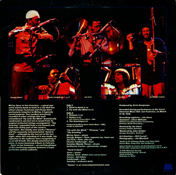 McCoy Tyner – The Greeting (VG+/VG+) – LP, US 1978 - Image 2