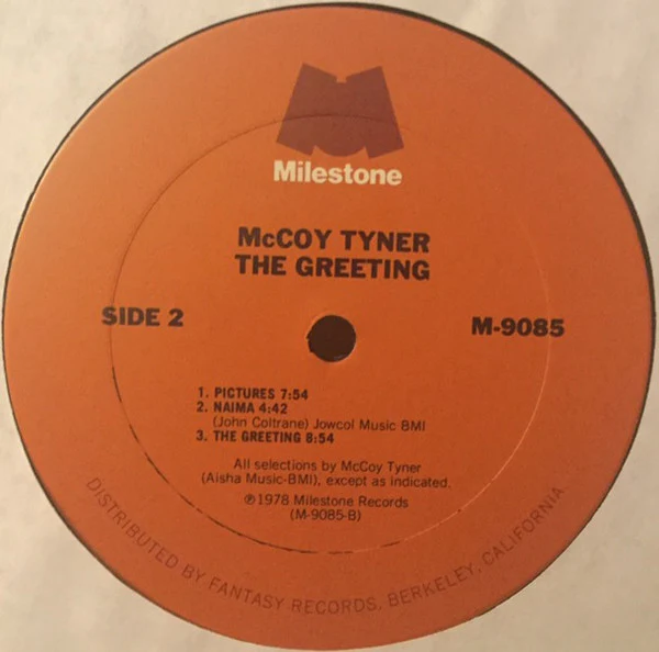 McCoy Tyner – The Greeting (VG+/VG+) – LP, US 1978 - Image 4