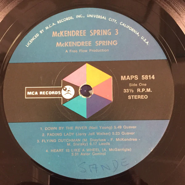 McKendree Spring – 3 (VG+/VG+) – LP, AU 1972 - Image 5