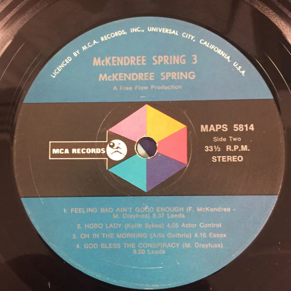 McKendree Spring – 3 (VG+/VG+) – LP, AU 1972 - Image 6