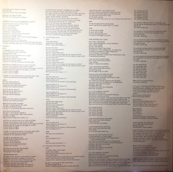 Meat Loaf – Bat Out Of Hell (VG/VG+) – LP, AU 1977 - Image 5