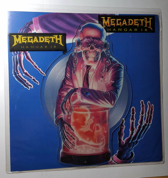 Megadeth – Hangar 18 (VG+/VG+) – 7", UK 1991 - Image 6
