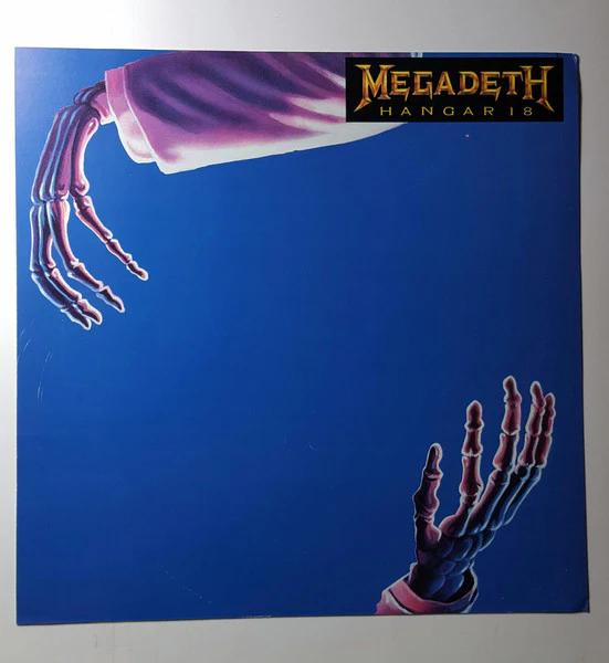 Megadeth – Hangar 18 (VG+/VG+) – 7", UK 1991 - Image 8