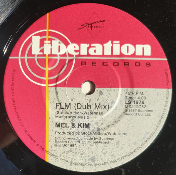 Mel & Kim – F. L. M. (E/VG+) – 7", AU 1987 - Image 4