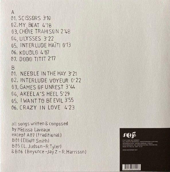 Mélissa Laveaux – Camphor & Copper (M/M) – LP, FR - Image 2