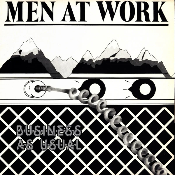 Men At Work – Business As Usual (VG/VG) – LP, AU 1981