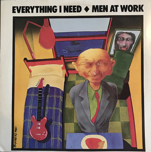 Men At Work – Everything I Need (E/E) – 12", AU 1985