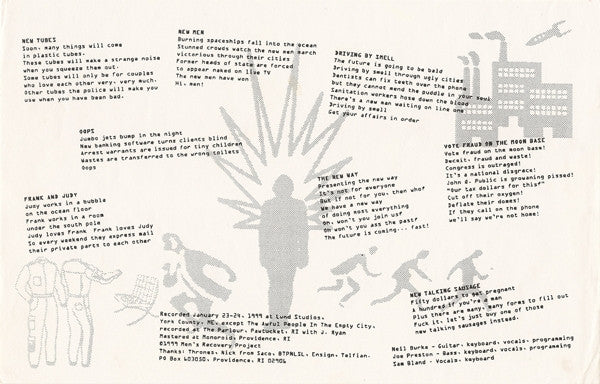 Men's Recovery Project – Resist The New Way (VG+/VG+) – LP, US 1999 - Image 5