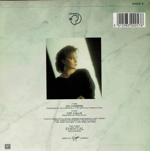 Merran – Oh Chimera (E/E) – 7", AU 1985 - Image 2
