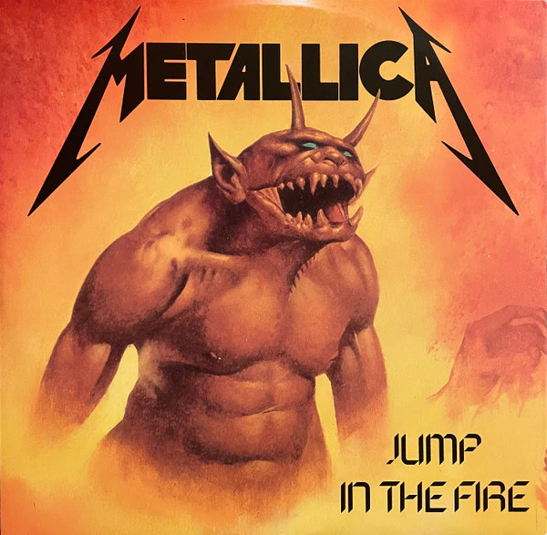 Metallica – Jump In The Fire (VG+/VG+) – 12", UK 1983