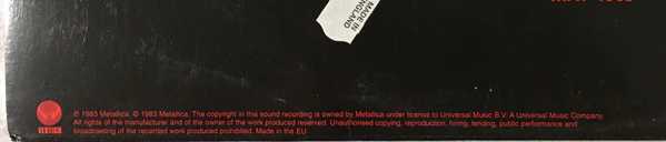 Metallica – Kill 'Em All (VG/VG) – LP, EU 2001 - Image 8