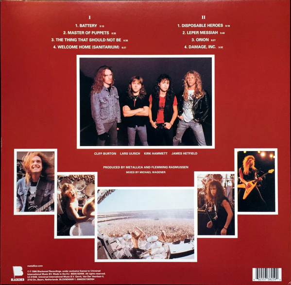 Metallica – Master Of Puppets (VG+/E) – LP, EU 2017 - Image 2
