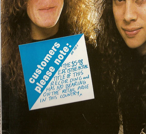 Metallica – The $5.98 E.P. - Garage Days Re-Revisited (VG+/VG+) – 12", Australasia 1988 - Image 5