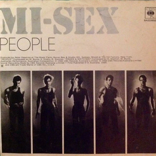 Mi-Sex – People (VG+/VG+) – 7", AU 1980 - Image 2