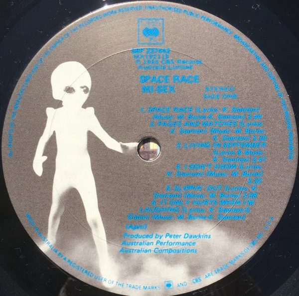 Mi-Sex – Space Race (VG+/VG+) – LP, AU 1980 - Image 5
