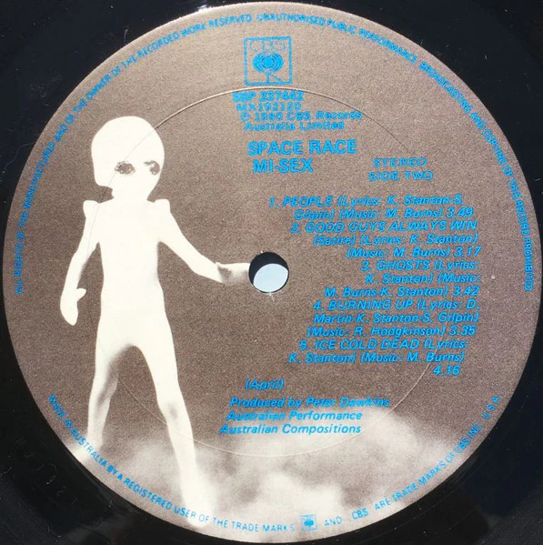 Mi-Sex – Space Race (VG+/VG+) – LP, AU 1980 - Image 6